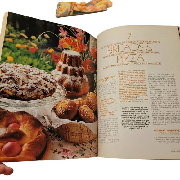 Vintage 80s Cookbook Lot Chinese Italian Work Cook Book Food Recipe Home Kitchen - Picture 5 of 13